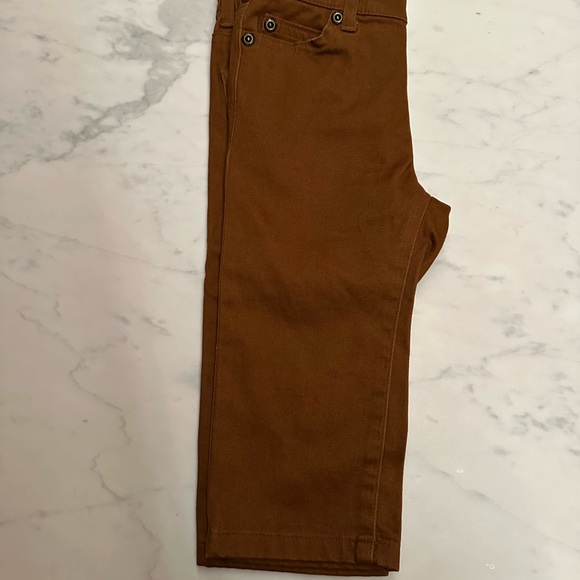 Janie and Jack Brown Straight Pant - Picture 8 of 13